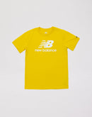 New Balance Essentials Stacked Logo Tee Grade-School
