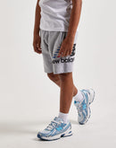 New Balance Linear Logo Shorts Grade-School