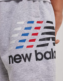 New Balance Linear Logo Shorts Grade-School