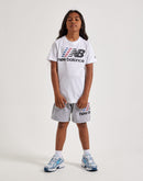 New Balance Linear Logo Tee Grade-School