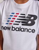 New Balance Linear Logo Tee Grade-School
