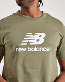 New Balance Essentials Stacked Logo Tee