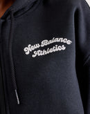 New Balance Linear Heritage Full-Zip Fleece Hoodie