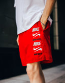 Nike Swim 7" Stacked Logo Volley Shorts