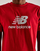New Balance Essentials Stacked Logo Tee