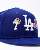 New Era 5950 Los Angeles Dodgers Championship Fitted Hat