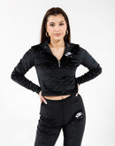 Nike AIR VELOUR 1/4-ZIP LONG-SLEEVE TOP