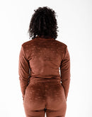 Nike Air Velour 1/4-Zip Long-Sleeve Top