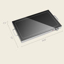 Food Warmer with Adjustable Temperature, Electric Warming Tray with Cool-Touch Handles for Parties