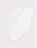 Polo Ralph Lauren Slim-Fit Cotton Crewneck Tee 5-Pack