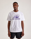 New Balance Stacked Logo Tee