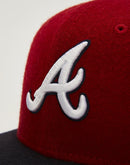 New Era Atlanta Braves Chain-Stitched 59Fifty Fitted Hat