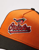 New Era Baltimore Orioles 9Forty A-Frame Trucker Hat