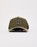 New Era Boston Red Sox 9Forty A-Frame Trucker Hat