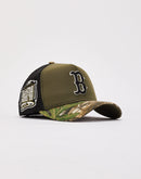 New Era Boston Red Sox 9Forty A-Frame Trucker Hat