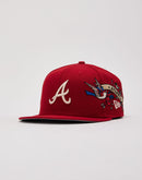 New Era MLB Atlanta Braves City Art 9Fifty Snapback Hat