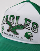 New Era NFL Philadelphia Eagles Retro Wordmark Trucker Hat