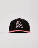 New Era MLB Miami Marlins 9Fifty A-Frame Trucker Hat