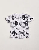 Nike Swoosh Allover Print Tee Pre-School