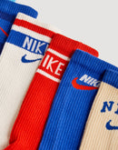 Nike Everyday Plus Retro Cushioned Crew Socks 6-Pack