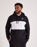 Nike Club Fleece French Terry Colorblocked Hoodie