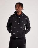 Nike Club Fleece Allover Print Pullover Hoodie