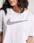 Nike Essential Cropped Swoosh Tee