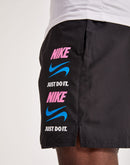 Nike Swim Stacked Logo Lap 7" Volley Shorts