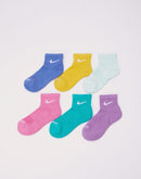 Nike Cushioned Ankle Socks 6-Pack Pre-School