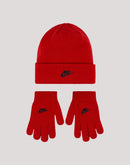 Nike Futura Beanie & Gloves Set Grade-School