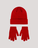 Nike Futura Beanie & Gloves Set Grade-School