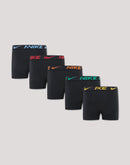 Nike Dri-FIT Color Pop Boxer Briefs 5-Pack Grade-School