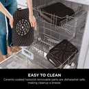 Ninja Foodi Smart XL 6 in 1 Indoor Grill with Air Fryer, Roast, Bake, Dehydrate, Broil, and Smart Cook System