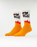 Odd Sox How High Burn Crew Socks