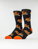 Odd Sox Street Fighter Logo Crew Socks