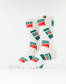 Odd Sox Mountain Dew Cans Crew Socks