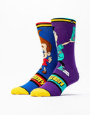 Odd Sox Jimmy Neutron "jimmy And Sheen" Crew Socks