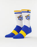Odd Sox White Castle Retro Crew Sock