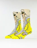 Odd Sox Gold Flair Crew Socks