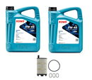 Oil Service Kit - ROWE Hightec Synth RS SAE 5W-40 - Audi 4.2L V8