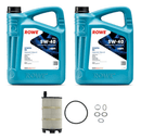 Oil Service Kit - ROWE Hightec Synth RS SAE 5W-40 - Audi R8 V10 5.2L
