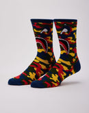 Odd Sox Warplane Rugby Camo Crew Socks