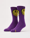 Odd Sox Pixel Drip Face Crew Socks