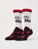 Odd Sox Frank's Red Hot Crew Socks