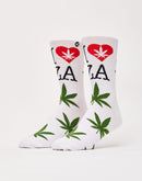 Odd Sox I Love Za Crew Socks