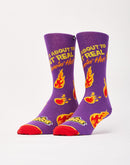 Odd Sox Flamin' Hot Crew Socks