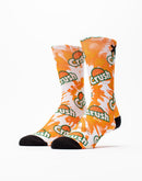 Odd Sox Tie Dye Orange Crush Crew Socks