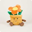 Warmies, Microwavable Orange Flower in Pot Plush