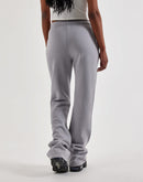 Red Fox Rhinestone Washed Stacked Fleece Pants