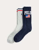 Polo Ralph Lauren Americana Athletic Crew Socks